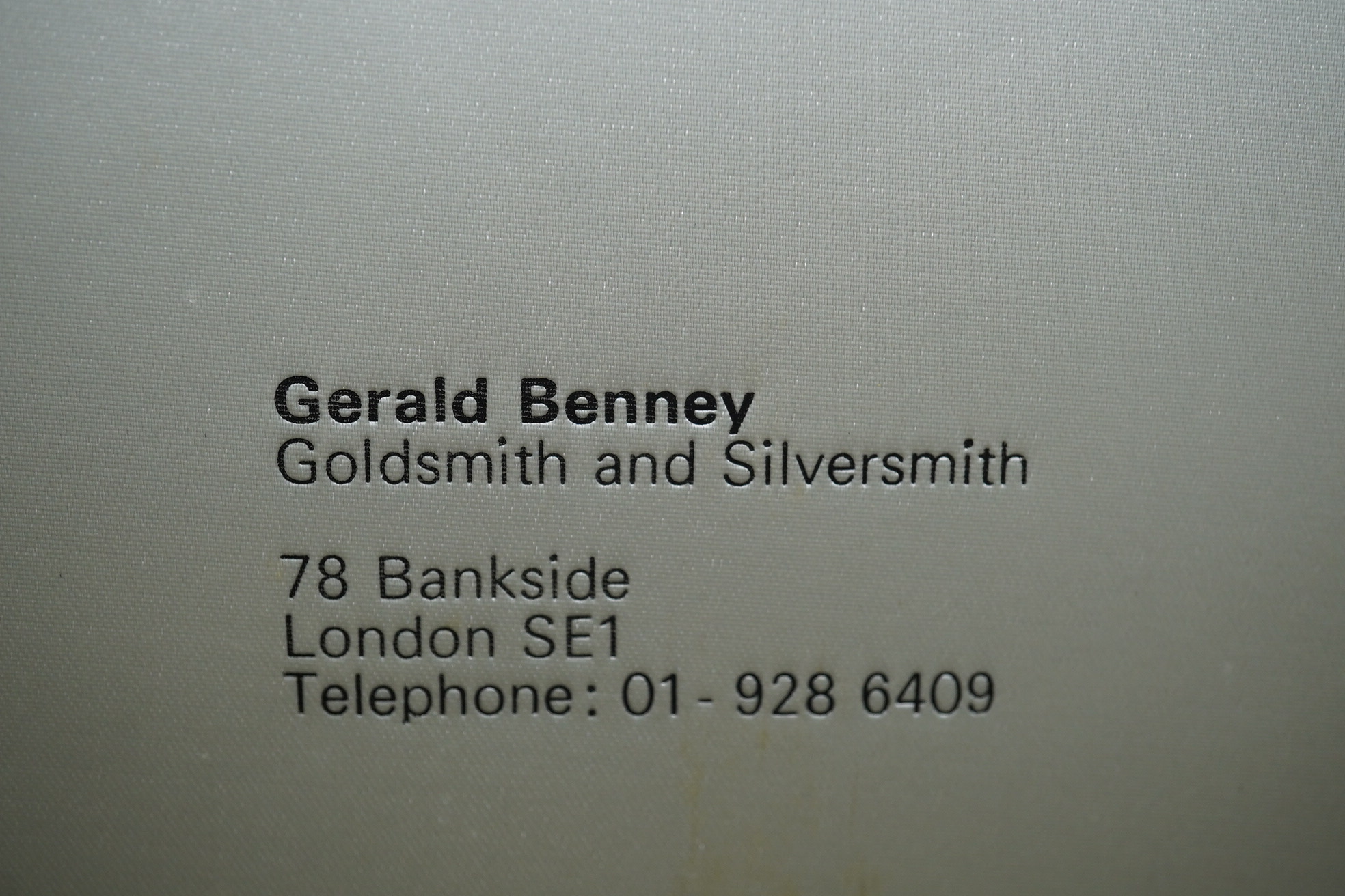 Three assorted Gerald Benney boxes